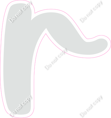 CU 23.5" Individuals - Flat Light Grey r