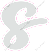 CU 23.5" Individuals - Flat Light Grey s