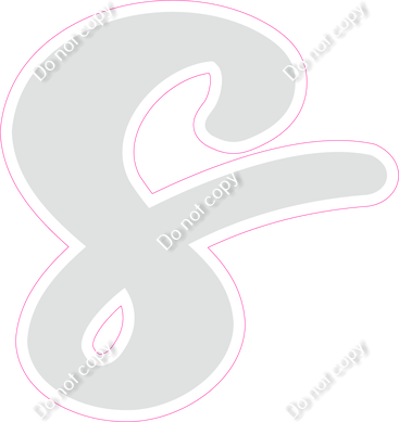 CU 23.5" Individuals - Flat Light Grey s