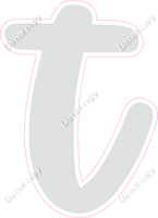 CU 23.5" Individuals - Flat Light Grey t