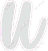 CU 23.5" Individuals - Flat Light Grey u