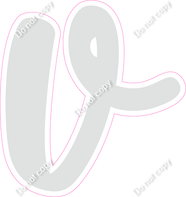 CU 23.5" Individuals - Flat Light Grey v