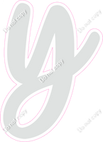 CU 23.5" Individuals - Flat Light Grey y