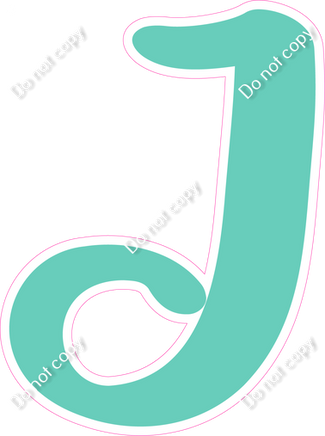 CU 23.5" Individuals - Flat Mint J