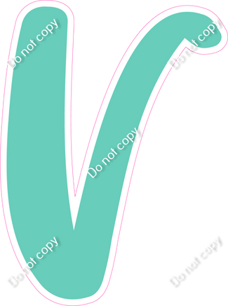 CU 23.5" Individuals - Flat Mint V