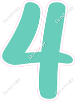 CU 23.5" Individuals - Flat Mint 4