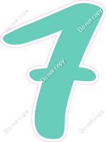 CU 23.5" Individuals - Flat Mint 7