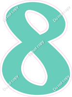 CU 23.5" Individuals - Flat Mint 8