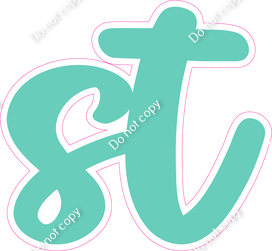 CU 23.5" Individuals - Flat Mint ST