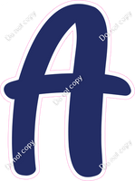 CU 23.5" Individuals - Flat Navy Blue A