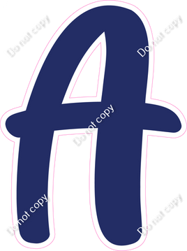 CU 23.5" Individuals - Flat Navy Blue A