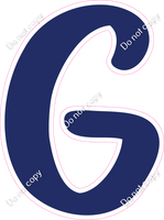 CU 23.5" Individuals - Flat Navy Blue G