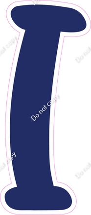 CU 23.5" Individuals - Flat Navy Blue I