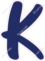 CU 23.5" Individuals - Flat Navy Blue K