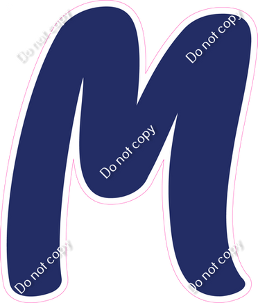 CU 23.5" Individuals - Flat Navy Blue M