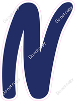 CU 23.5" Individuals - Flat Navy Blue N