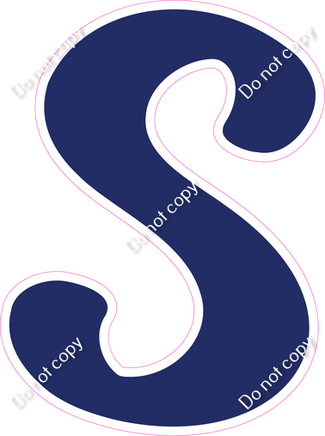 CU 23.5" Individuals - Flat Navy Blue S