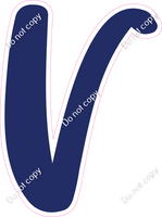 CU 23.5" Individuals - Flat Navy Blue V