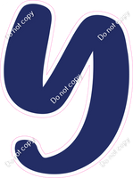 CU 23.5" Individuals - Flat Navy Blue Y