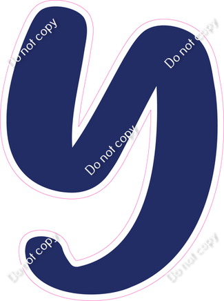 CU 23.5" Individuals - Flat Navy Blue Y