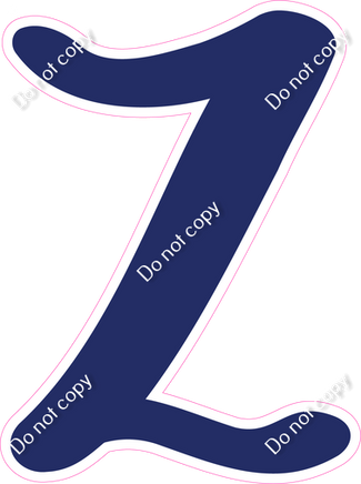 CU 23.5" Individuals - Flat Navy Blue Z