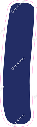 CU 23.5" Individuals - Flat Navy Blue 1