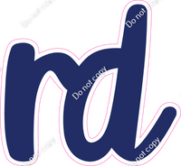 CU 23.5" Individuals - Flat Navy Blue RD