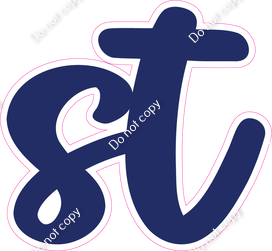 CU 23.5" Individuals - Flat Navy Blue ST