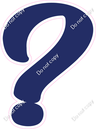 CU 23.5" Individuals - Flat Navy Blue ?