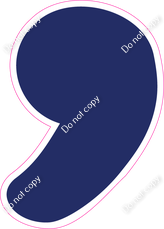 CU 23.5" Individuals - Flat Navy Blue Apostrophe