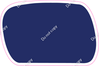 CU 23.5" Individuals - Flat Navy Blue Dash