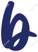 CU 23.5" Individuals - Flat Navy Blue b