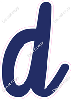 CU 23.5" Individuals - Flat Navy Blue d