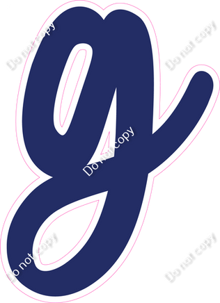 CU 23.5" Individuals - Flat Navy Blue g