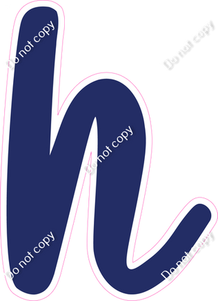 CU 23.5" Individuals - Flat Navy Blue h