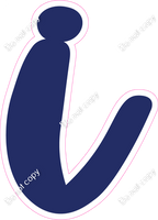 CU 23.5" Individuals - Flat Navy Blue i