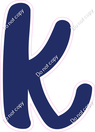 CU 23.5" Individuals - Flat Navy Blue k