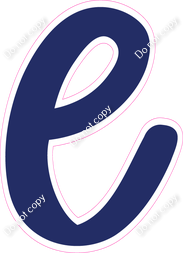 CU 23.5" Individuals - Flat Navy Blue l