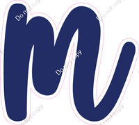 CU 23.5" Individuals - Flat Navy Blue m