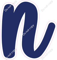 CU 23.5" Individuals - Flat Navy Blue n