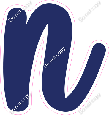 CU 23.5" Individuals - Flat Navy Blue n