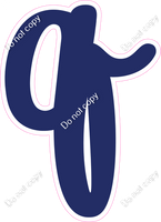 CU 23.5" Individuals - Flat Navy Blue q