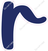 CU 23.5" Individuals - Flat Navy Blue r