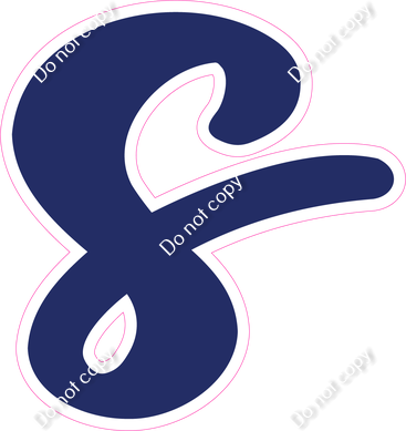 CU 23.5" Individuals - Flat Navy Blue s