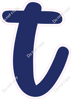 CU 23.5" Individuals - Flat Navy Blue t