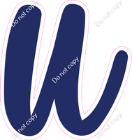 CU 23.5" Individuals - Flat Navy Blue u