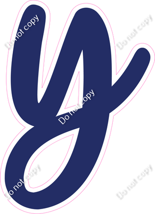 CU 23.5" Individuals - Flat Navy Blue y