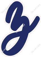 CU 23.5" Individuals - Flat Navy Blue z