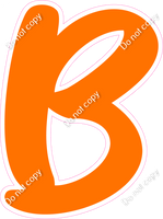 CU 23.5" Individuals - Flat Orange B