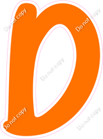 CU 23.5" Individuals - Flat Orange D